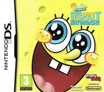 SpongeBob - SpongeBob's Truth or Square (Europe) (En,De,It,Nl) box cover front